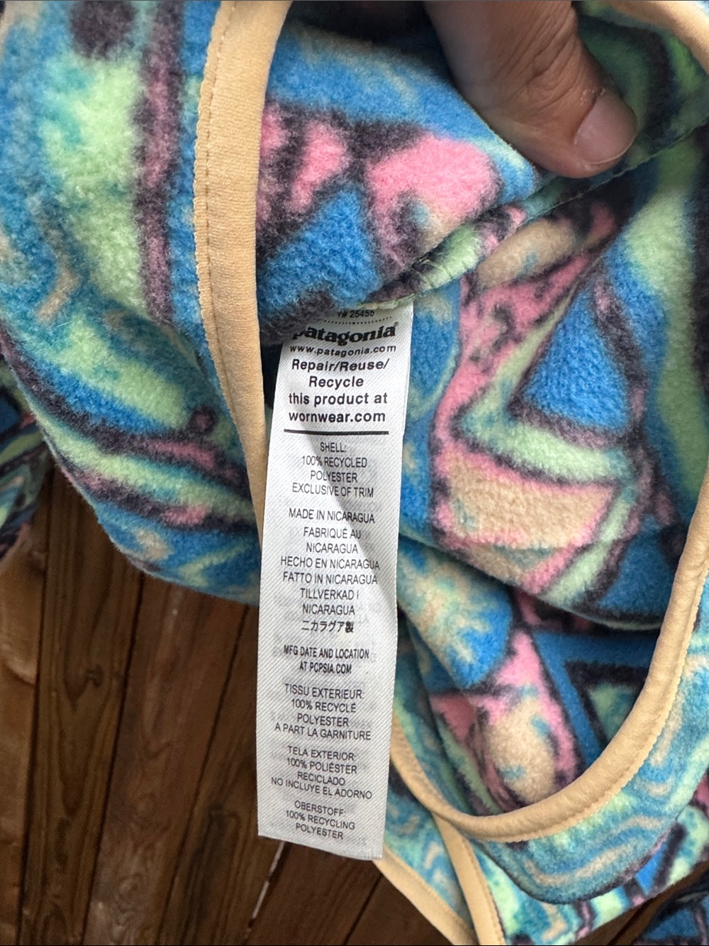 Patagonia synchilla fleece pullover NWT - Picture 8 of 8